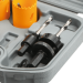 Tolsen Bi-Metal Hole Saw 9pc Complete Set 19mm to 57mm 75861