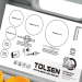 Tolsen Bi-Metal Hole Saw 9pc Complete Set 19mm to 57mm 75861