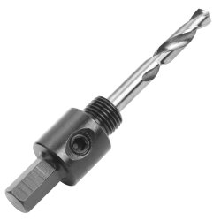 Tolsen Hole Saw Mandrel 9.5mm Hex, Holesaw 14mm to 30mm 75700