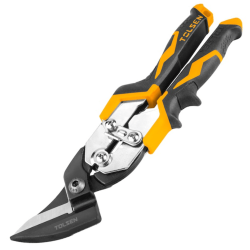 Tolsen Industrial Heavy Duty off Set Aviation Tin Snips Straight Cut Shears 30028