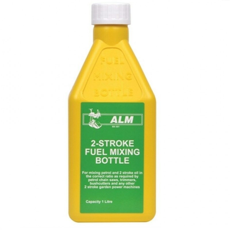 ALM 2 Stroke Fuel Petrol Oil Mixing Bottle 1 Litre MX001