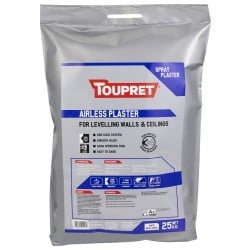 Toupret Airless Spray Plaster 25kg Bag TTAIRJ25GB