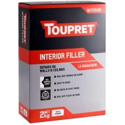 Toupret Decorators Interior Filler 2kg TTREB702GB