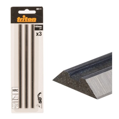 Triton TPL180 Replacment 180mm  Planer Blades 3pk 928758 