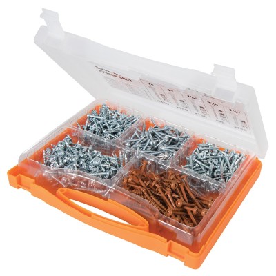 Triton Pocket Hole Screw 675pc Mixed Size Type Set 696117