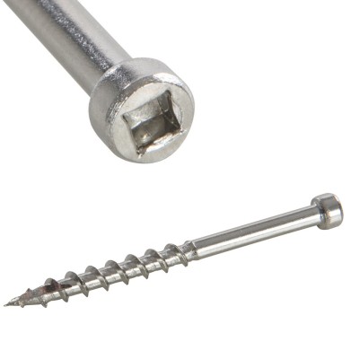 Triton Stainless Steel Pocket Hole Screws Pan Head Coarse 50mm 703052