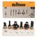 Triton Router Bit Kit 1/2" 6 Piece Premium Set 414040