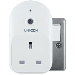 UNI-COM Dusk T Dawn Random Security Electric Plug Timer UNC63346 UNI-COM Dusk T Dawn Random Security Electric Plug Timer UNC63346
