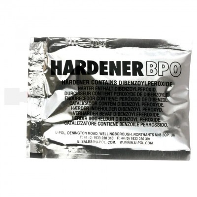 U-POL 2 Part Filler Hardener BPO WHITE UPOL HWHITE/L