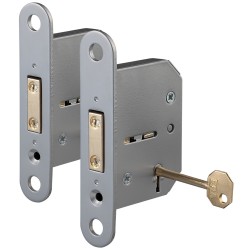 Van Vault Safe Store 5 Lever Security Mortice Deadlock Lock Twin Pack S10047