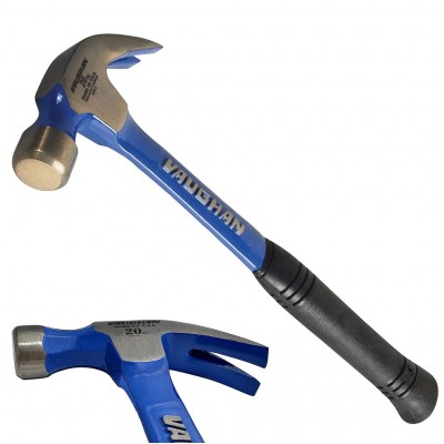 Vaughan VAUR20FF Steel Eagle Solid Claw Hammer R20FF 20oz 12755