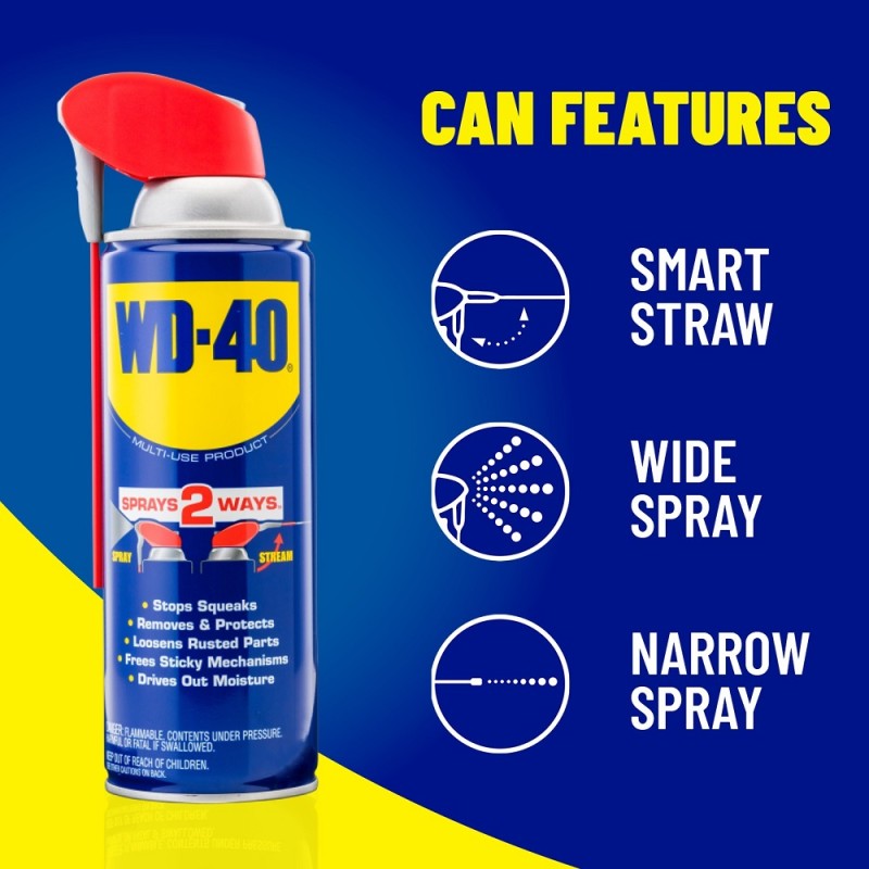 WD-40 Spray - Smart, Flexi & Trade - 400ml 450ml 600ml 5L — Mo-kit