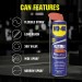 WD40 Multi-Use Smart Flexible Straw Maintenance Aerosol 400ml WD-40 44688