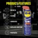 WD40 Multi-Use Smart Flexible Straw Maintenance Aerosol 400ml WD-40 44688