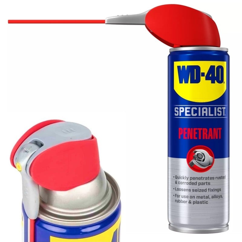 WD-40 250ml - Huile pénétrante - Multi spray - Produit multi-usage - Sans  silicone 