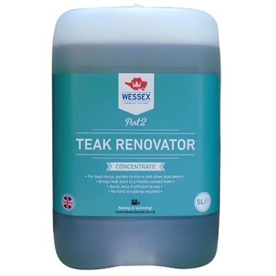 Wessex Marine Teak Decking Renovator Brightener 5 Litre Part 2