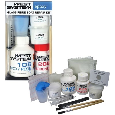 West System 105-K Epoxy Glass Fibre Boat Repair Kit