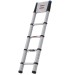 Zarges 2.9m Soft Close Telescopic Work Adjustable Ladder 100599 