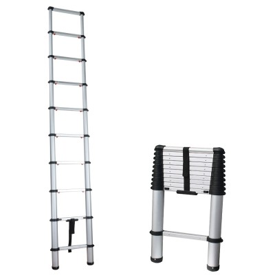 Zarges 2.9m Soft Close Telescopic Work Adjustable Ladder 100599 