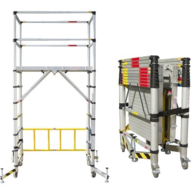 Zarges TT002 Teletower Aluminium Telescopic Scaffold Tower XMS24TOWER