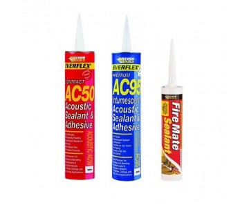Acoustic Intumescent & Fire Silicone Sealant