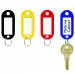 Silverline Coloured Key ID Identification Name Label Tags 12pk 844160
