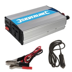 Silverline 12v Battery Power Electric Inverter 300 Watt 204757