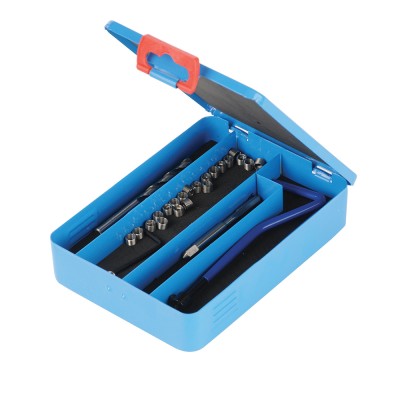 Silverline Thread Repair Kit Helicoil Inserts Type M5 0.8mm 127589