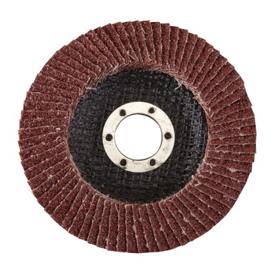 Silverline Flap Sanding Grinding Disc 115mm 40 grit Aluminium Oxide 199877
