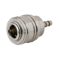 Silverline Euro Air Line 8mm Hose End Bayonet Socket Quick Coupler 238650