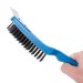 Heavy Duty Five Row Steel Wire Brush With Scraper 245007
