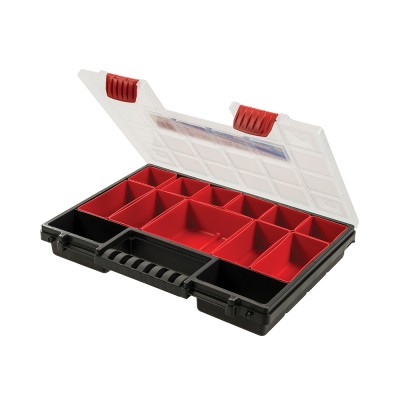 Silverline Parts Screw Storage 13 Box Organiser Stackable 248965