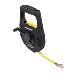 Silverline Surveyors Fast Rewind Tape Measure Reel 100m 250220