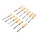 Silverline Precision Wood Carving Chisel 12 Piece Set 250241