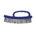 Silverline D Handle Easy Grip Curved Wire Brush 165mm 250554