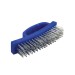 Silverline D Handle Easy Grip Curved Wire Brush 165mm 250554