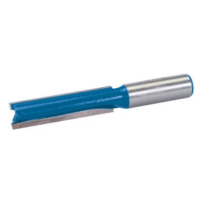 Silverline Premium Router Bit Twin Flute Straight Cut 12mm x 50mm 253995