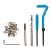 Silverline Thread Repair Kit Helicoil Inserts Type M6 1.0mm 283928