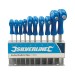 Silverline T Handle Hex Allen Key Set On Rack 2mm to 10mm 323710