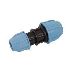 Plumbob MDPE Pipe Reducing Coupler 25mm to 20mm 336473