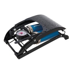 Silverline HD Tyre Double Barrel Foot Pump 470cc 380197