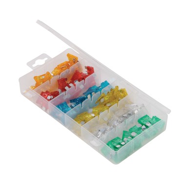 Silverline Car Spade Blade Fuse Assortment Set 380682