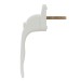 Replacement White Locking UPVC Window Handle 401827