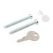 Replacement White Locking UPVC Window Handle 401827
