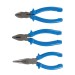 Silverline Side Cutter Combination and Long Nose 3pc Plier Set 427610