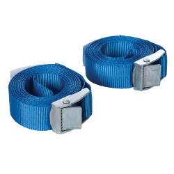 Silverline Cam Buckle Tie Down Strap 25mm x 2.5m 2pk 449682