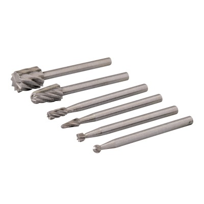 Silverline Rotary Tool Multi Purpose HSS Burr Set 457038