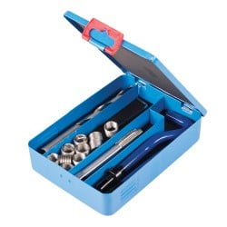 Silverline Thread Repair Kit Helicoil Inserts M12 1.75mm 488570