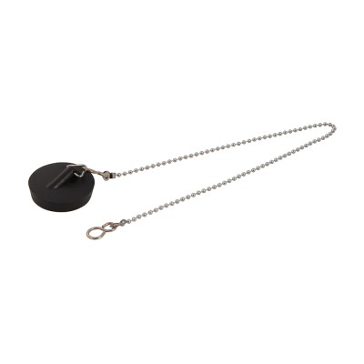 Plumbob Sink Basin Plug and Chain 44mm 489221