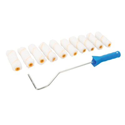 Silverline Mini Rad Roller Frame Inc Medium Pile Sleeves 555252